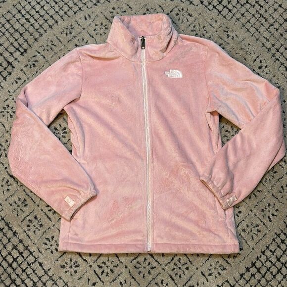 The North Face Girl's Osito Fleece Jacket Sz L (14/16) - Picture 1 of 7